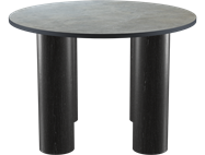 Black Oak Siena Side Table